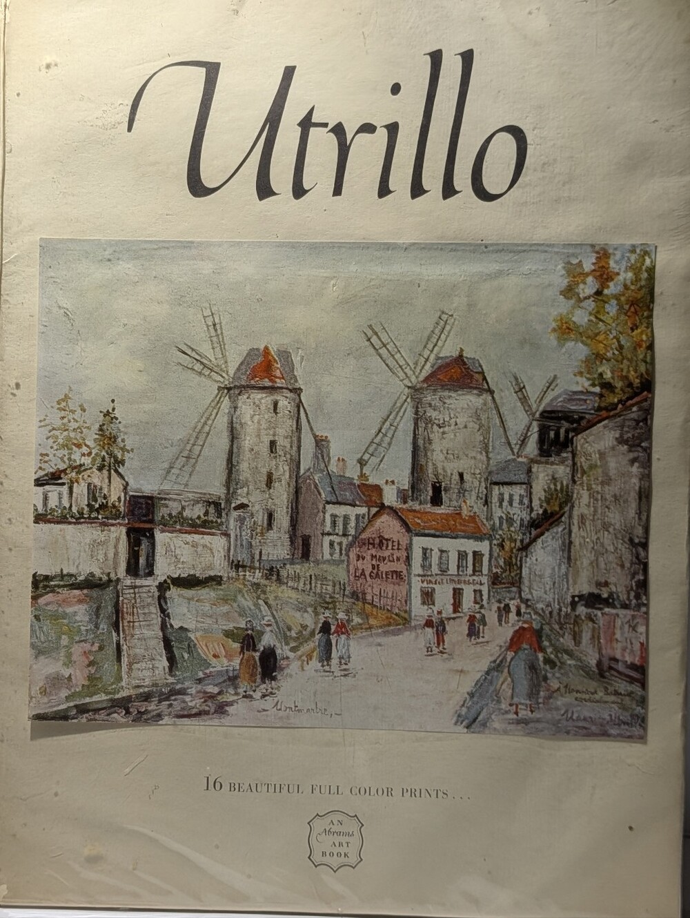 1953 Maurice Utrillo Art Treasures of the World — 16 Full Color Prints (Abrams)